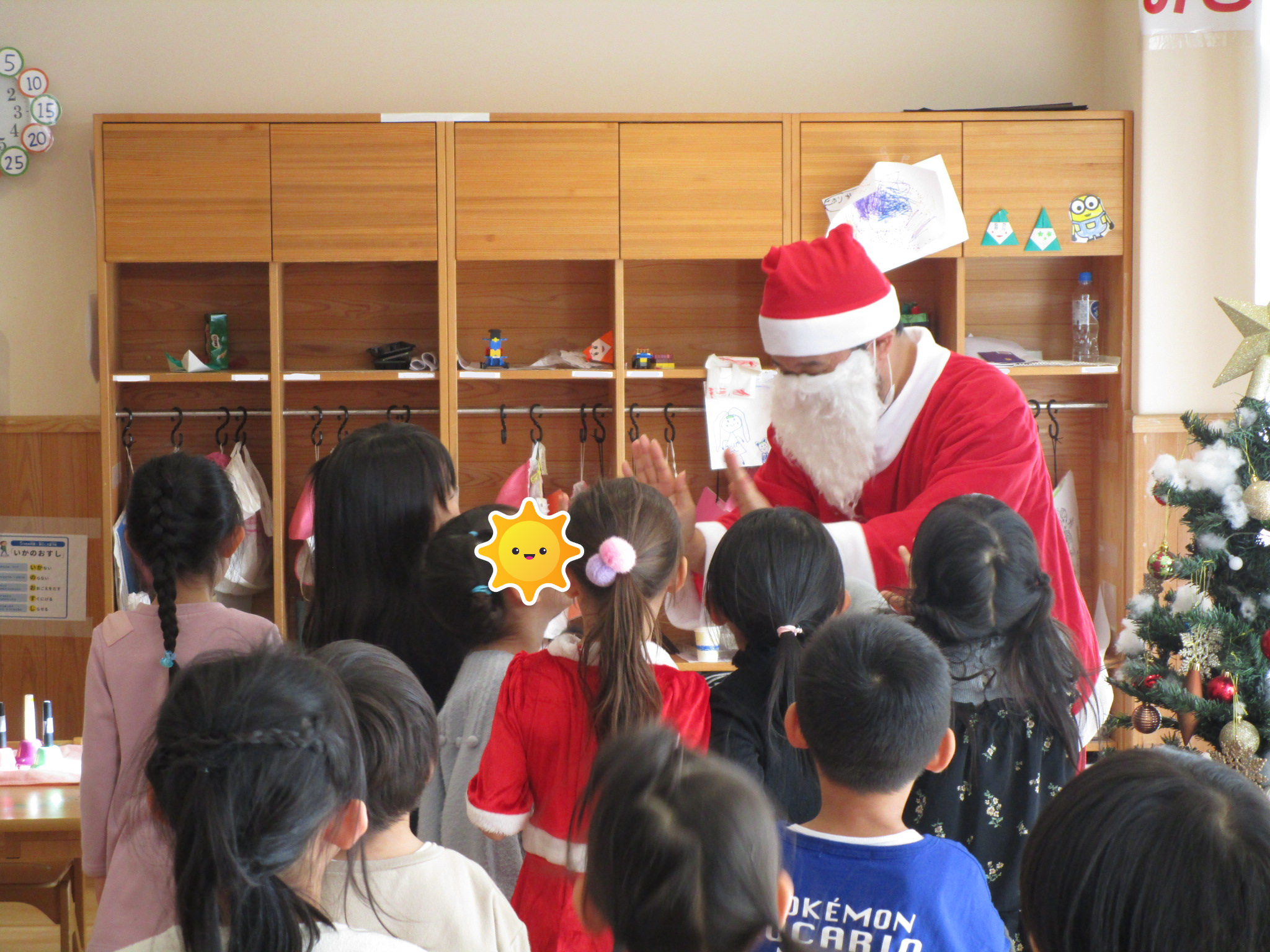 【練馬KG】お隣の保育園のクリスマス会にこっそり(?)参加