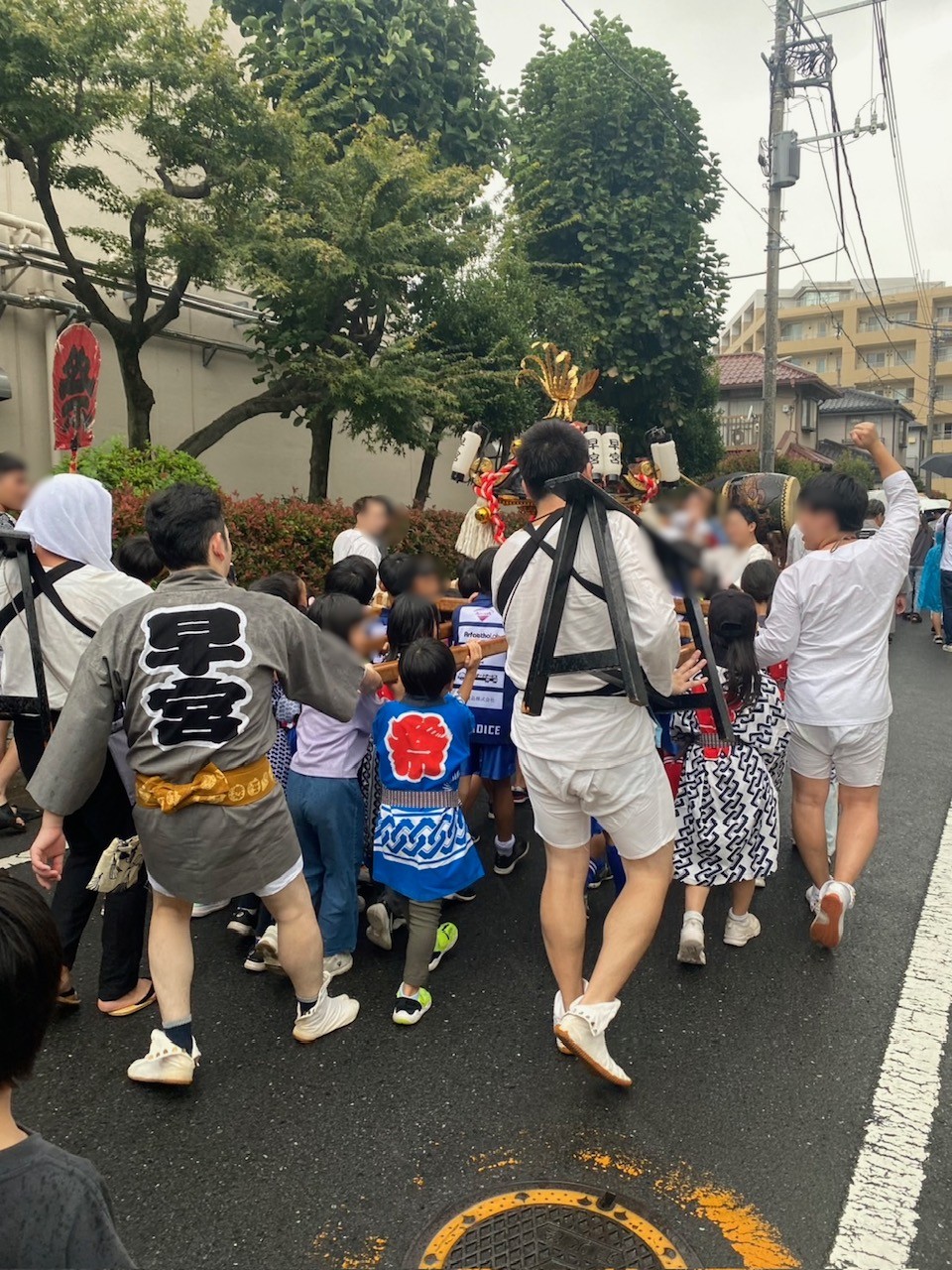 【練馬KG】10月4日(土)早宮神輿に参加しました。